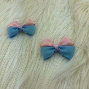 Accessories - Head bow ribbons pink, yellow, blue, handmade Accessories - Head bow ribbons pink, yellow, blue, handmade